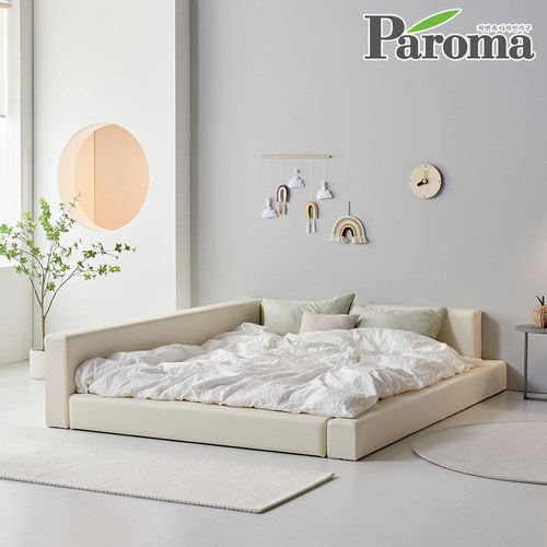 파로마-파로마 디어 낮은 저상형 침대 가죽 가드 E0등급 Q